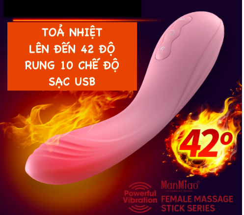  Thông tin Heated Vibrator ManMiao máy rung cầm tay kết hợp toả nhiệt sưởi ấm giá tốt